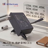 Adaptateur secteur USB rapide ITE 23W 33W 45W 60W 65W 5V 9V 12V 15V 20V 0.4A 1A 2A pour équipement d'hyperthermie et alimentation médicale
