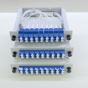 ตัวแยกไฟเบอร์ออปติกแบบ Passive ชนิด ABS Insertion Type 1*16 LC UPC สำหรับโครงการ FTTH ขายส่ง - Product Image 6