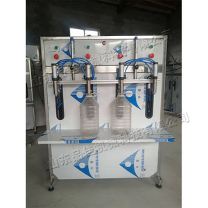 Macchina riempitrice idraulica a 4 teste per controllo computerizzato autofluido per riempimento quantitativo attrezzatura per inscatolamento a pressione di pasta semiautomatica - Product Image 4