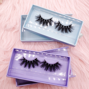 Großhandel 25mm 18mm 6d 3d Slik Vegan Faux Nerz Wimpern Weiche Handelsmarke Mit Silk Lash Bulk Vendor - Product Image 5