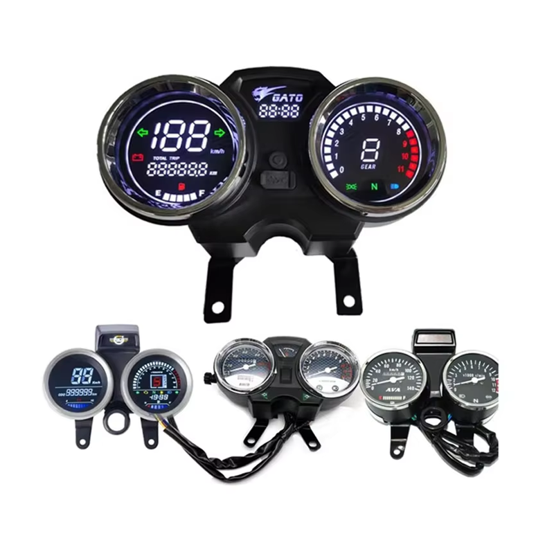 Mph Universal Motorcycle Speedometer With RPM & USB Charging