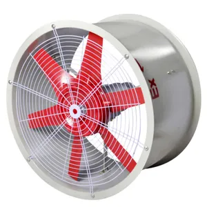 Shen saç CBF-300 patlamaya dayanıklı eksenel akış fanı havalandırma egzoz fanı boru hattı tipi alev geçirmez egzoz fanı