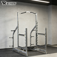 Cage de musculation professionnelle robuste ROSEN, équipement de gym multifonctionnel avec barre de traction, directement de l'usine