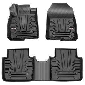 Tapetes para Auto Compatibles con <span class=keywords><strong>CRV</strong></span> 2017-2022, Ajuste Personalizado, TPE Negro, Protección Impermeable para Todo Clima, Revestimientos para el Piso - Product Image 1