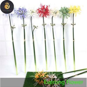 Vente en gros de fleurs artificielles <span class=keywords><strong>Higanbana</strong></span> Manzhushahua Décoration de fête de mariage en soie Centre de table Design de salle d'exposition pour la maison - Product Image 3