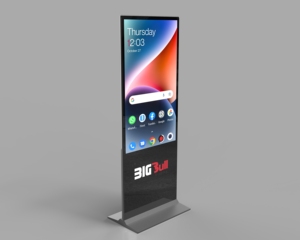 Bigbull 55inch tầng đứng LCD Totem Màn hình IR cảm ứng tương tác windows11 adplayer kỹ thuật số biển kiosk - Product Image 3