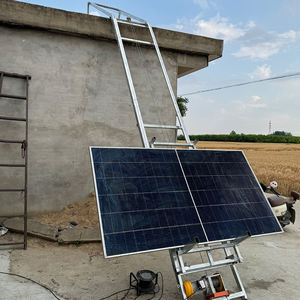 Penjualan terlaris 4-25m listrik kargo Lift Panel surya untuk pertambangan/Konstruksi Hoist Hotel/Restoran kawat tali Sling tipe - Product Image 5