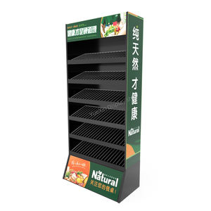 Beliebte Wahl: Faltbares, drehbares Theken-Displayregal aus Eisen mit verstellbarer Höhe – anpassbare Präsentationsbox - Product Image 3