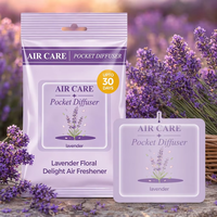 Diffuseur de parfum en papier suspendu personnalisé avec logo imprimé, senteur florale gardénia et jasmin, pour voiture, maison, placard