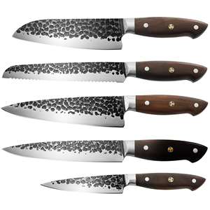 منتج جديد سوبر حادة اليدوية مزورة سكين المطبخ اللحوم كليفر فائدة سانتوكو سكين الطاهي - Product Image 1