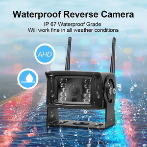 Sistema de Cámara de Visión Trasera Inalámbrica de 2 Canales con Grabación en Bucle, Resistente al Agua IP67, Pantalla de 10.1 Pulgadas, para Camiones y Remolques, Wireless-10 - Product Image 6