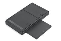 Clavier sans fil personnalisé imprimé, clavier arabe et anglais, portable, pliable, rechargeable, clavier Bluetooth avec pavé tactile