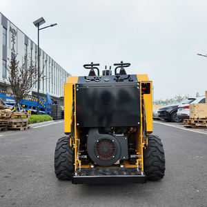 Gratis pengiriman murah Mini Skid Steer <span class=keywords><strong>Loader</strong></span> Diesel Mini Skid Steer pemuat roda Mini - Product Image 4