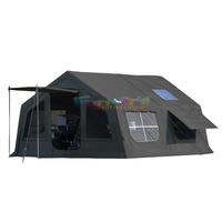 Tente gonflable chaude de luxe en gros résistant aux UV Oxford automatique grande tente d'air Camping tente étanche gonflable extérieure