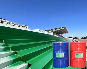 Matériau de revêtement en polyurée pulvérisé, imperméable et résistant à la corrosion, utilisé pour les piscines, les toits métalliques, l'équipement audio, les casques - Product Image 1
