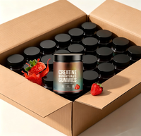 Compléments Alimentaires en Gommes de Créatine Monohydrate Végétaliennes OEM à Marque Blanche 5000mg – Gommes Pré-Entraînement Créatine Électrolytes