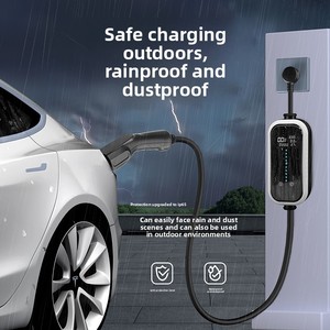 Cargador Portátil a Bordo Estándar Estadounidense para Vehículos de Nueva Energía; Enchufe GBT 20234.2-2015, CA 220V, Compacto para Uso Doméstico - Product Image 1