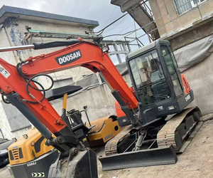 Excavadora Doosan55 usada de alta calidad de segunda mano Doosan5.5T Excavadora hidráulica sobre orugas para la venta de construcción - Product Image 3