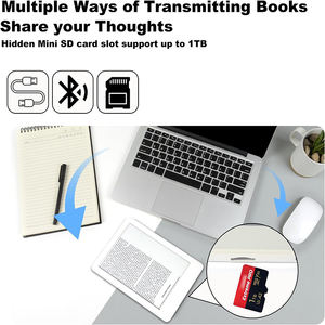 OEM Android 11 Ereader educativo 6 pulgadas capacitiva 300PP | Wifi 3G + 32G negro blanco tinta nueva condición niños Color Ebook Tablet - Product Image 6