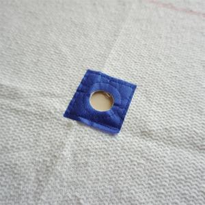 Panno per Pulizia <span class=keywords><strong>Pavimenti</strong></span> in Viscosa Ecologica con Occhielli, Semplice Bianco per Cucina e Studio, 50x70cm 220g/m - Product Image 3