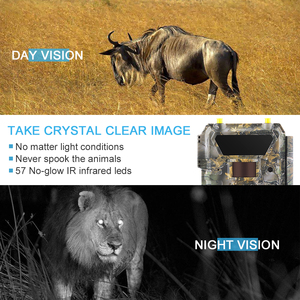 Caméra <span class=keywords><strong>de</strong></span> <span class=keywords><strong>chasse</strong></span> à large champ <span class=keywords><strong>de</strong></span> vision 4G LTE, caméra <span class=keywords><strong>de</strong></span> surveillance anti-vandalisme étanche IP66, vision nocturne 24MP 1080P - Product Image 5