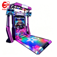 Machine d'arcade de danse et de tambour en métal à monnayeur avec Wi-Fi haute fidélité, son réaliste, prise en charge de l'espagnol pour enfants et adultes
