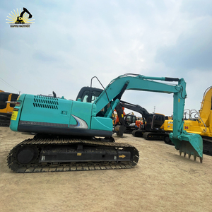 Excavatrice d'occasion KOBELCO 140 de 74 kW avec fixation rapide disponible, capacité de la benne de 0,55 m³, pour projets d'ingénierie municipale - Product Image 1