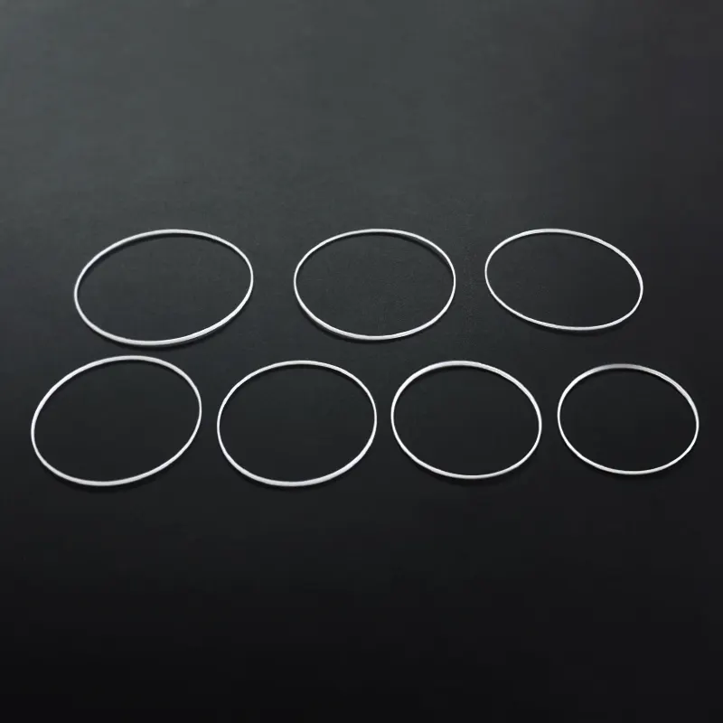 I-RING impermeável para relógios Waterproof 30-40mm dia 0.8mm High 0.35mm thick for watches ring