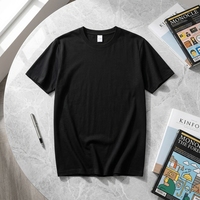 Nouvel Arrivage en Gros – T-shirts Décontractés en Coton Tricoté Couleur Unie pour Hommes – Style Urbain Tendance Été