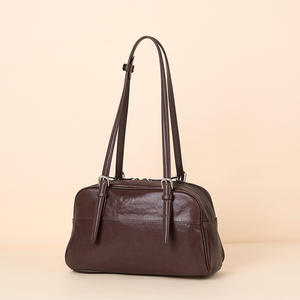 2026 New Genuine Leather <b>Women's</b> Handbag Shoulder <b>Bag</b> Light Luxury Leather <b>Large</b> Capacity <b>Women's</b> <b>Bag</b> - Product Image 2