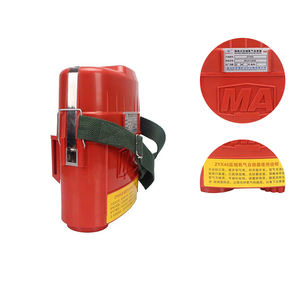 Apparato di respirazione auto-soccorritore a ossigeno compresso attrezzatura di salvataggio della miniera per autosoccorritori sotterranei - Product Image 3