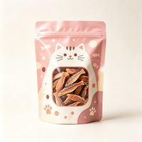 Sacs d'emballage pour aliments pour animaux de compagnie, fabricant d'emballages souples, pochettes personnalisées imprimées pour aliments pour animaux, sachets à fond plat