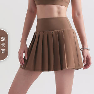 Rok Tenis Pickleball Grosir Alxin, Warna-warni, Pendek, Pinggang Elastis, Lipit, Gaya Formal, Pakaian Wanita Musim Panas, Rok Wanita - Product Image 3