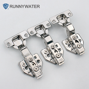 3D-регулируемые гидравлические петли для шкафов с односторонним открыванием, автоматическим доводчиком и функцией плавного закрывания (Bisagra Clip) - Product Image 1