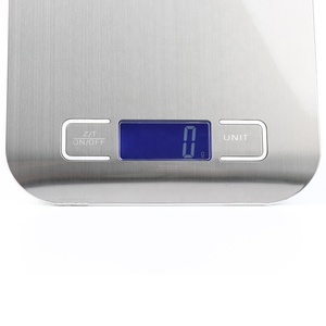 <span class=keywords><strong>Balance</strong></span> de Cuisine Électronique Ultra-Plate Personnalisée en Acier Inoxydable, Pèse-Aliments Numérique - Product Image 4