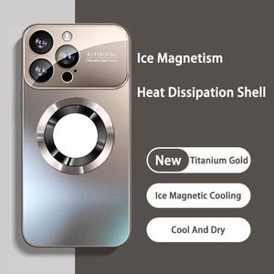 เคสโทรศัพท์แม่เหล็กสุดหรูพร้อมโฟกัสอัตโนมัติเคสเลนส์กล้องหน้าต่างขนาดใหญ่สำหรับ <span class=keywords><strong>iPhone</strong></span> 15 <span class=keywords><strong>PRO</strong></span> <span class=keywords><strong>MAX</strong></span> 14 13 <span class=keywords><strong>12</strong></span> <span class=keywords><strong>Pro</strong></span> - Product Image 3