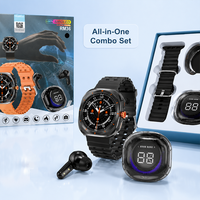 Jam Tangan Pintar XTAURI RM36 2 in 1 Dengan Earbud TWS Layar AMOLED 2.1 Panggilan BT Smartwatch Olahraga Luar Ruangan