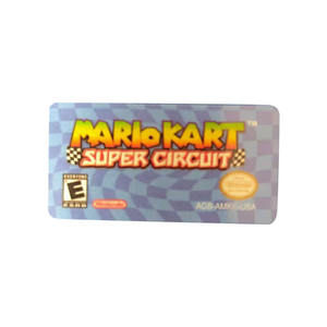 Pegatinas de cartucho de videojuegos Marlo & Luigi Superstar Saga Kart Super Circuit Party Advance vs. <span class=keywords><strong>Donkey</strong></span> <span class=keywords><strong>Kong</strong></span> para GBA <span class=keywords><strong>Gameboy</strong></span> - Product Image 2