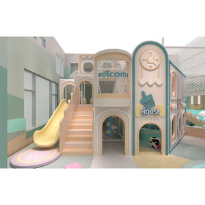 अनुकूलित इनडोर परिवार मनोरंजन केंद्र रोल प्ले हाउस कॉस्प्ले हाउस कॉस्प्ले हाउस बच्चों के लिए छोटे इनडोर प्लेग्राउंड सॉफ्ट प्ले उपकरण - Product Image 2