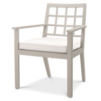 Ensemble de meubles de jardin de haute qualité pour restaurant, terrasse extérieure, 6 chaises, tables en aluminium