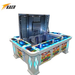 Độ Nét Cao 6 Người Chơi 55 Inch Kim Loại Cá Bảng <span class=keywords><strong>Arcade</strong></span> Trò Chơi Câu Cá Máy Vua Cua - Product Image 5