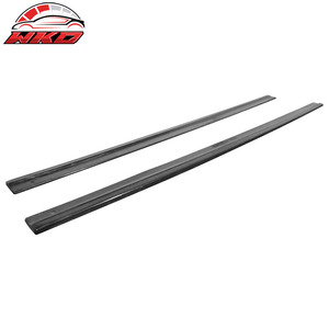 Faldones Laterales Estilo MX para Audi S5 2008-2017, Sin Pintar, Color Negro - Product Image 2