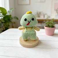 Serpent de couleur vert menthe, zodiaque chinois, décoration mignonne pour la maison, cadeau du Nouvel An, animal en peluche, amigurumi, poupée tricotée à la main