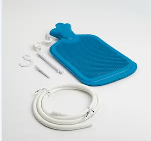 Kit de bolsas de Enema para la salud de las mujeres y los hombres, limpiador de Enema de goma para la ducha Anal y Vaginal