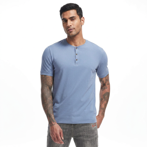 T-shirts pour hommes Streetwear très demandés, vente en gros, nouveaux t-shirts pour hommes à manches courtes 100% coton, t-shirts unis personnalisés pour hommes - Product Image 1