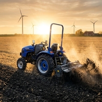 Trattore Elettrico a Batteria DONOL 50 HP 4WD con ROPS e Trasmissione a Ingranaggi per Alta Produttività in Applicazioni Agricole e Frutteti