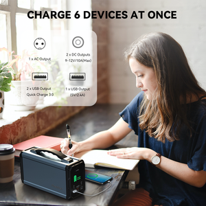<span class=keywords><strong>Kit</strong></span> de panneau <span class=keywords><strong>solaire</strong></span> portable 50W 100W, batterie de secours 300W, générateur <span class=keywords><strong>solaire</strong></span> pour le <span class=keywords><strong>camping</strong></span> en plein air, la randonnée, le sport - Product Image 4