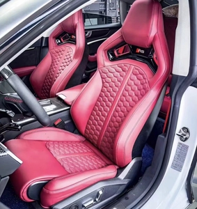 Funda de asiento de coche personalizable B10 RS, funda de asiento deportiva duradera y personalizable, protector <span class=keywords><strong>interior</strong></span> antiabrasión para <span class=keywords><strong>Audi</strong></span> Q3 <span class=keywords><strong>Q7</strong></span> - Product Image 4