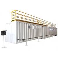 Système de traitement des eaux usées avec pompe, PLC, boîte de vitesses pour usines d'emballage, technologie MBR, garantie 1 an