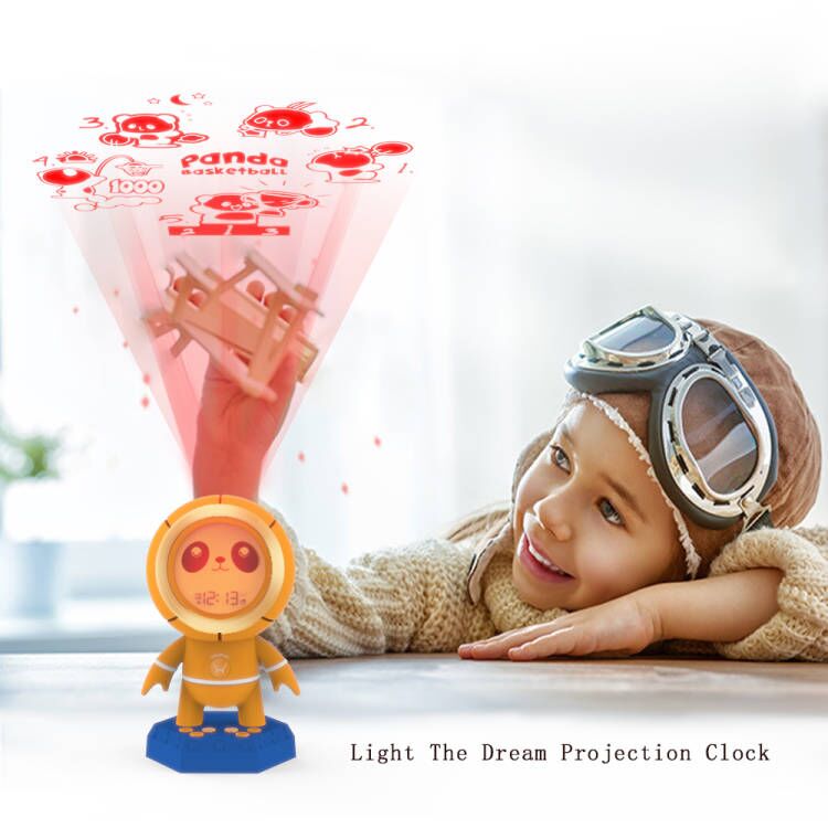 Детский цифровой будильник с ночным светом Повтор сна детский прикроватный милый будильник с таймером